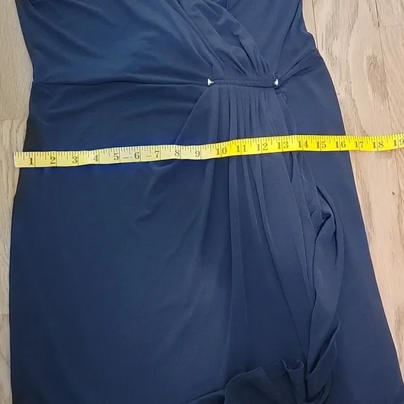Michael Kors Navy Wrap Mini Dress~Size Small - Picture 5 of 6